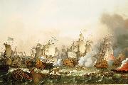 Ludolf Bakhuizen The Battle of Barfleur, 19 May 1692 oil